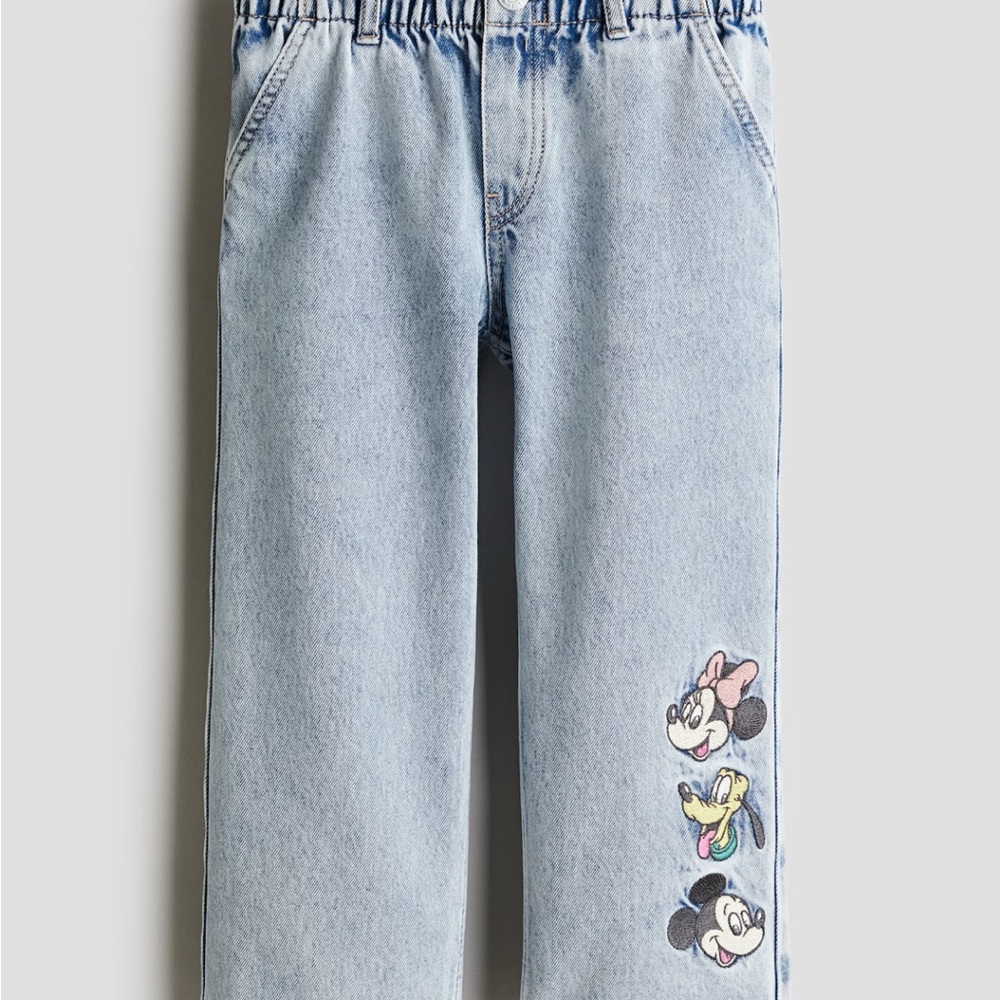 Kids Light Blue Disney Character Jeans